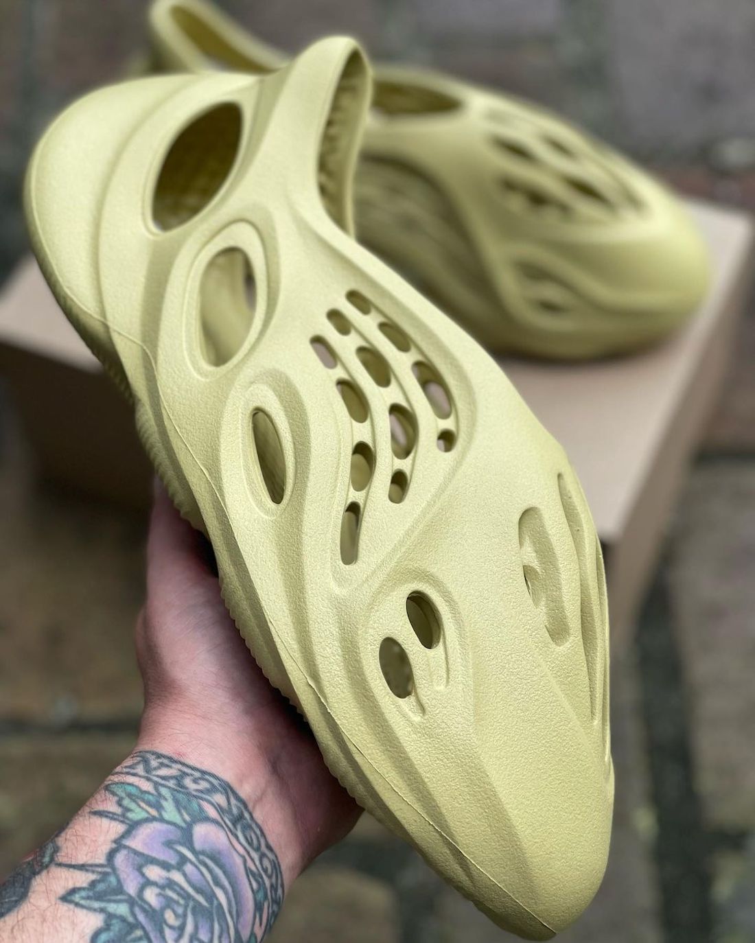 adidas Yeezy Foam Runner Sulfur GV6775 Release Date | SBD