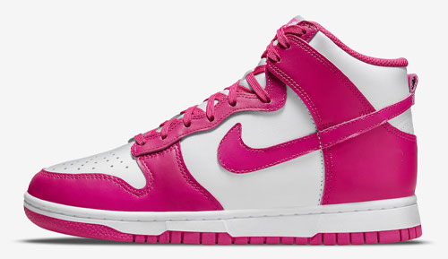 nike dunk high pink prime WMNS official release dates 2022