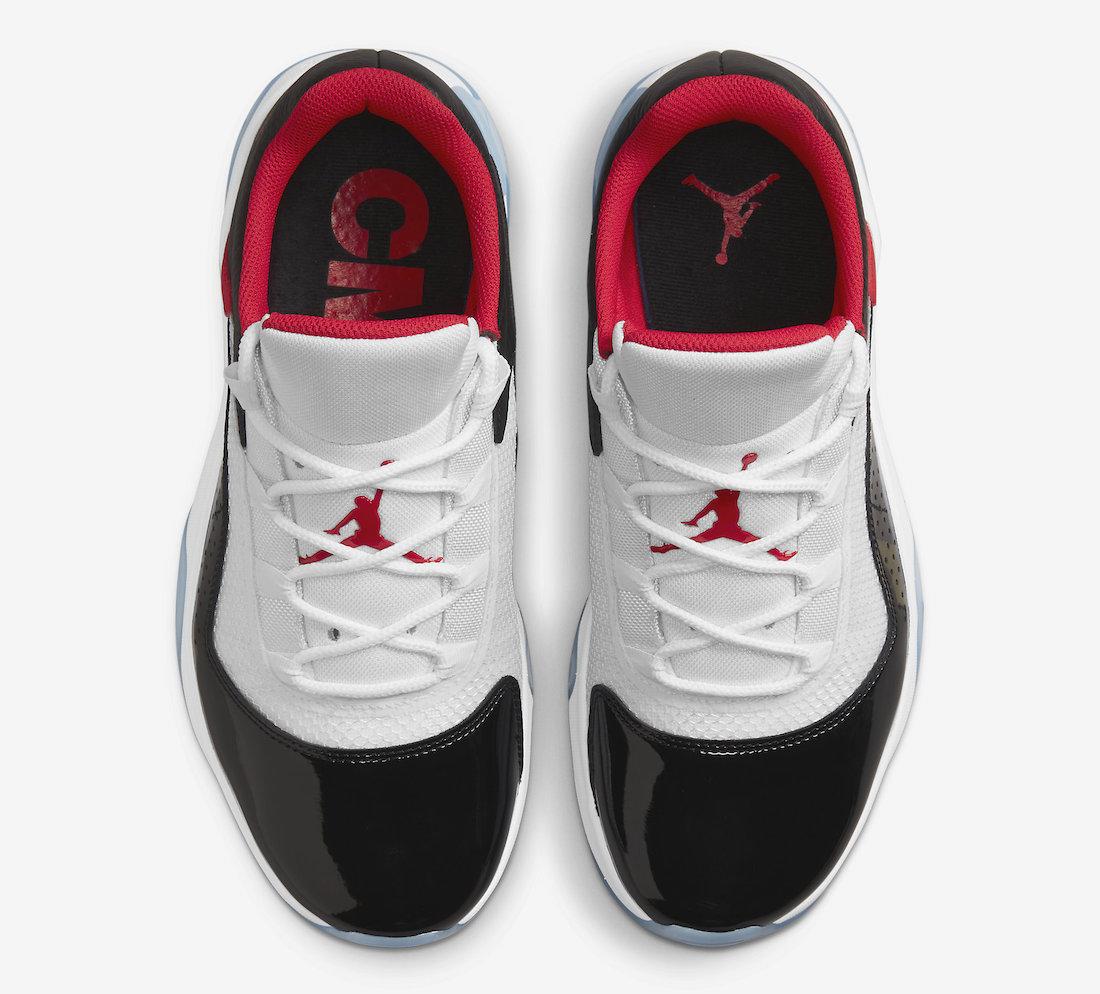 Air Jordan 11 CMFT Low White University Red Black DO0613-160 Release Date