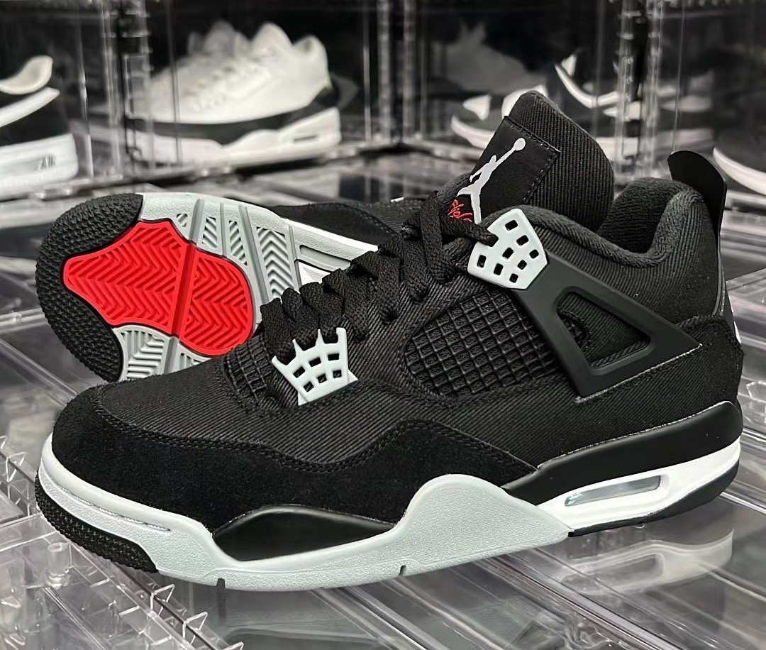 Air Jordan 4 Black Canvas DH7138 006 Release Date SBD