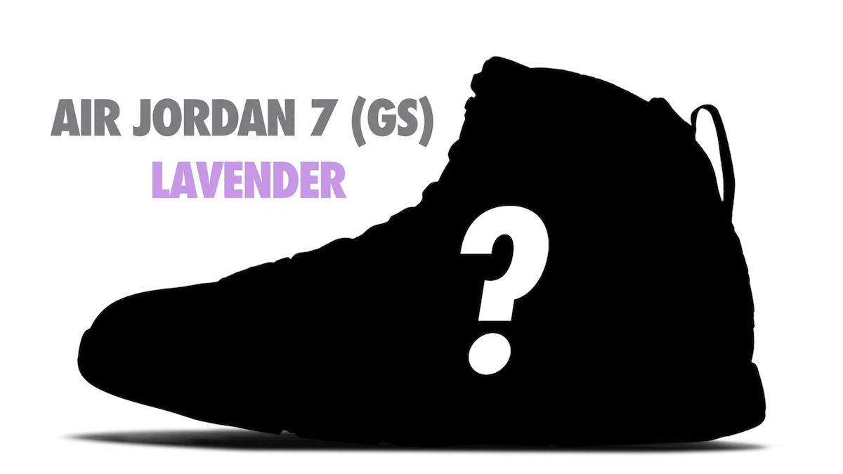 Air Jordan 7 GS Lavender 2023