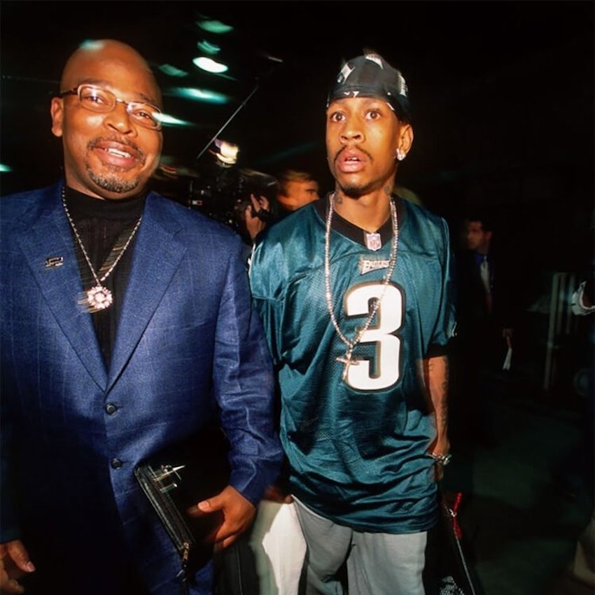 Allen Iverson Eagles Jersey The Tunnel NBA Finals 2001
