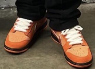 Concepts x basketball nike SB Dunk Low Orange Lobster First Look 324x235