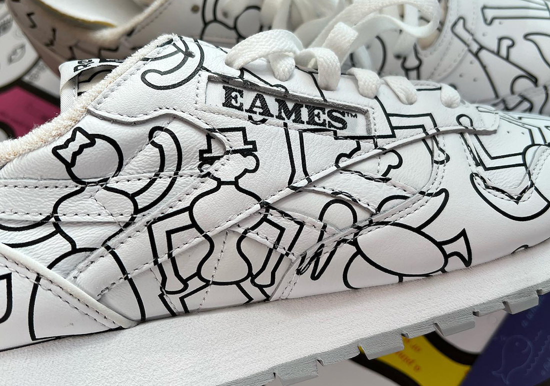 Eames Reebok Classic Leather The Coloring Toy Release Date