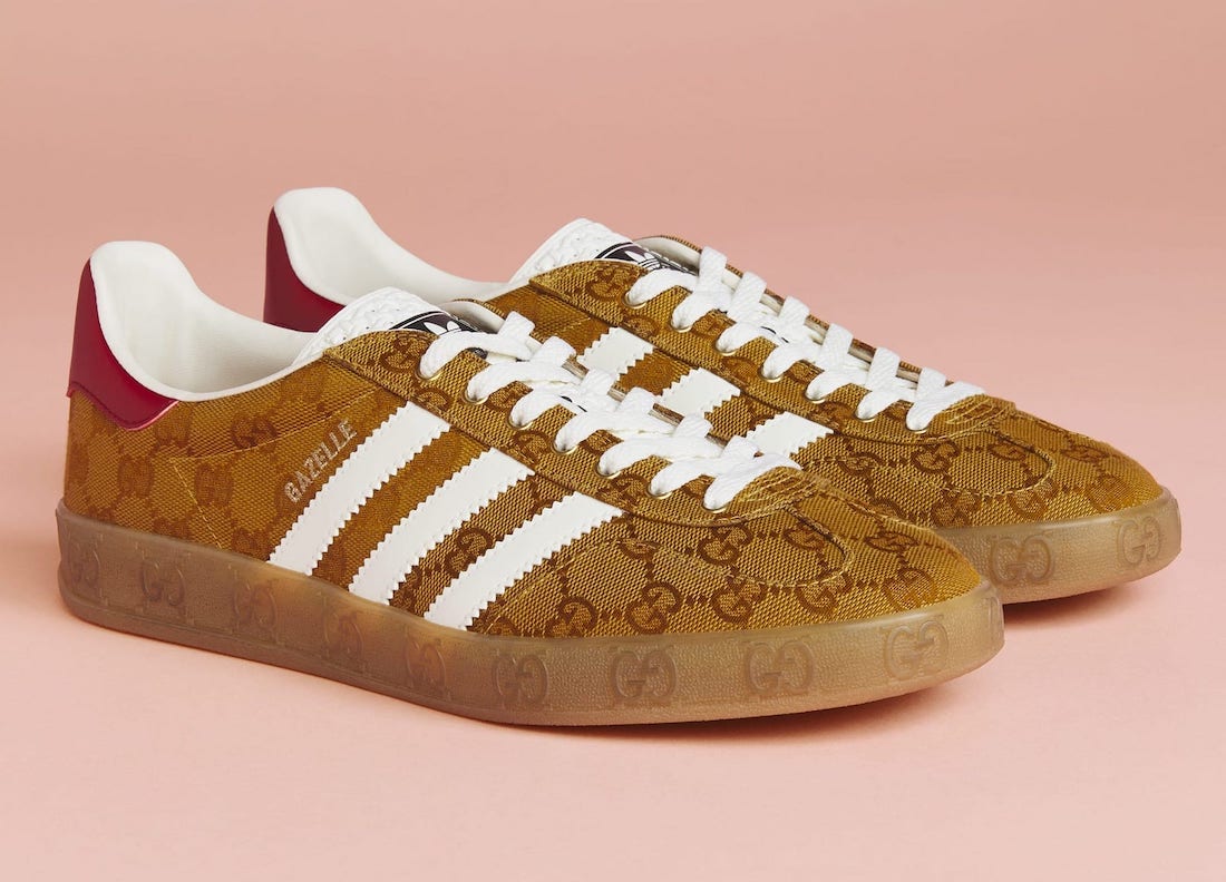 Gucci x adidas Gazelle Release Date | SBD