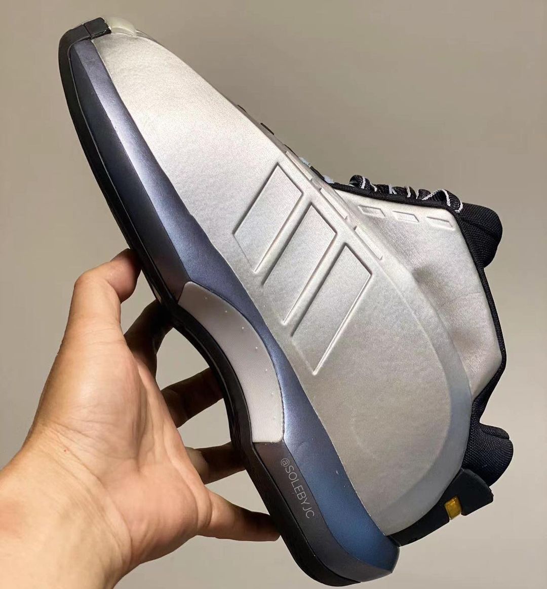 Kobe adidas Crazy 1 Metallic Silver 2022 Release Date