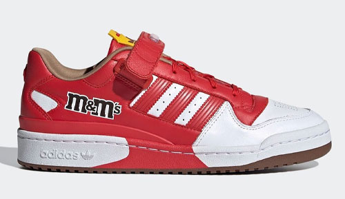 MMs adidas forum low red official release dates 2022