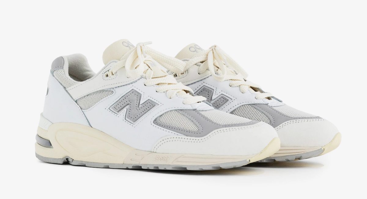 New Balance 990v2 Made in USA White M990TC2 Release Date