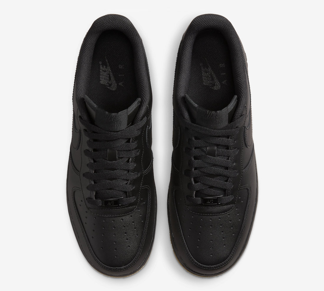 Nike Air Force 1 Low Black Gum DZ4404-001 Release Date