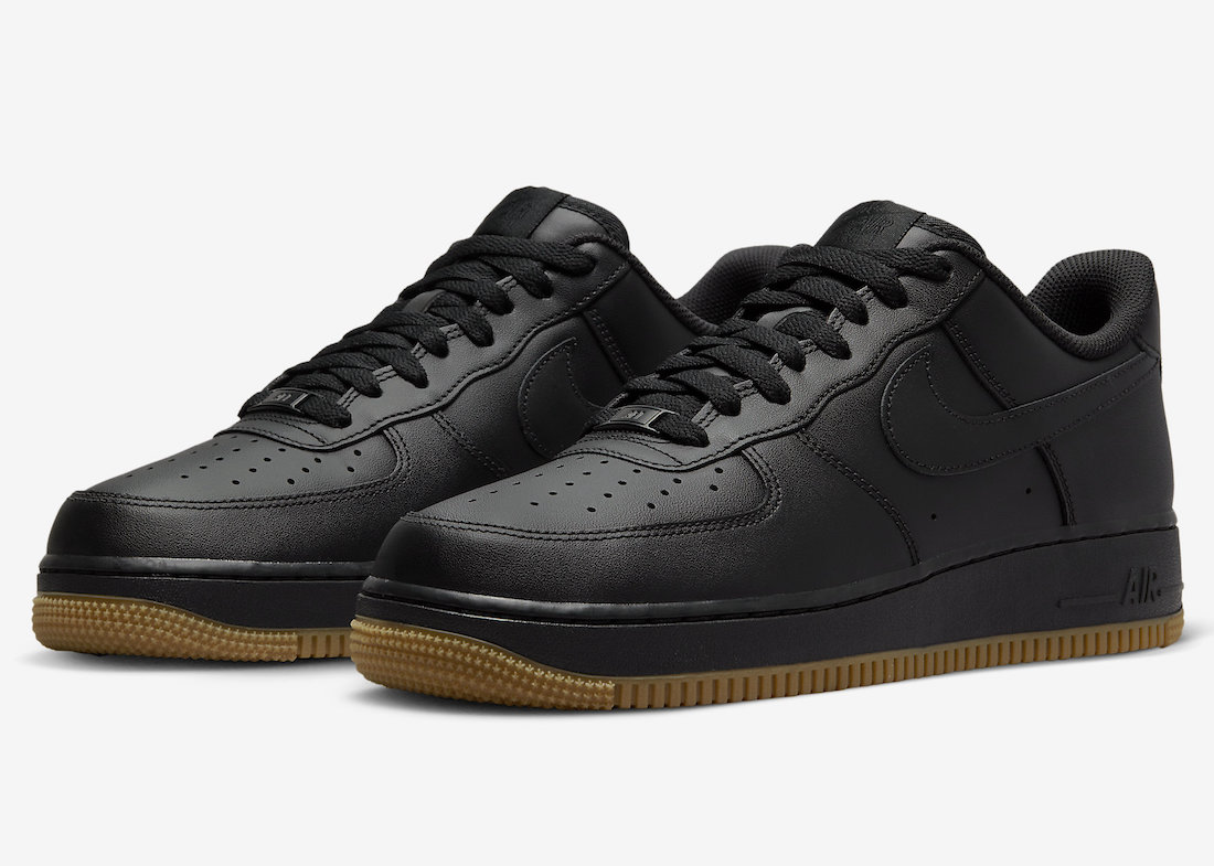 Nike Air Force 1 Low Black Gum DZ4404-001 Release Date