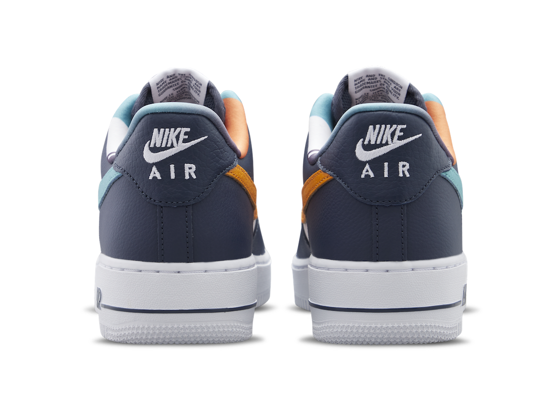 Date de sortie de la Nike Air Force 1 Low EMB Thunder Blue Washed Teal DM0109-400