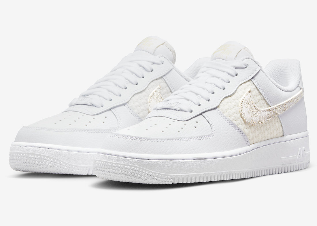 Nike Air Force 1 Low Flower Swoosh DO9458-100 Release Date | SBD