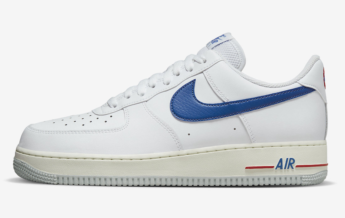 Nike Air Force 1 Low White Blue Red DX2660-100 Release Date