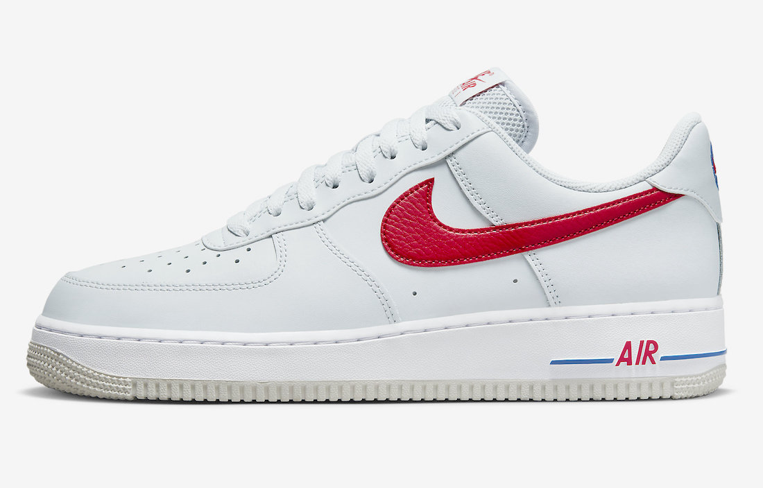 Nike Air Force 1 Low White Red Blue DX2660-001 Release Date