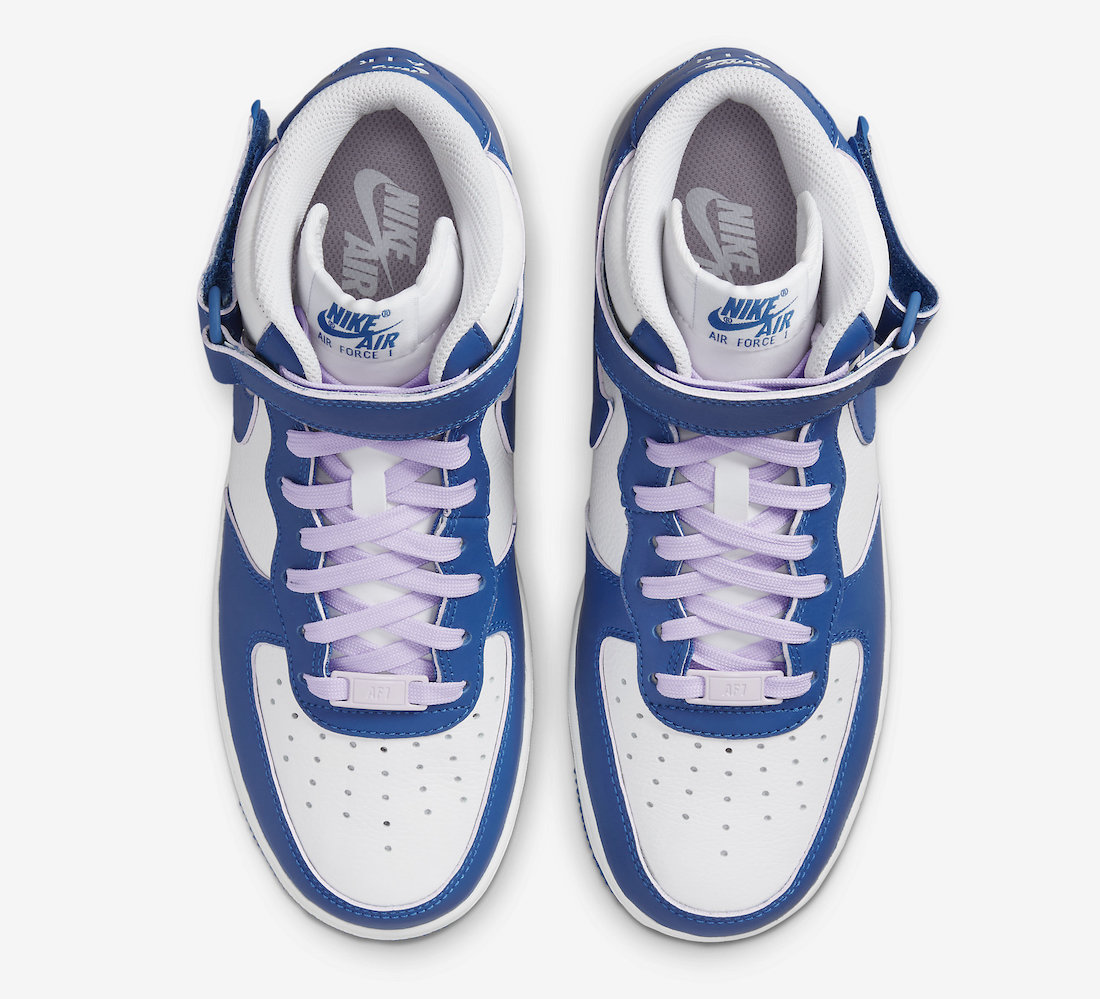 Nike Air Force 1 Mid Blue White DX3721-100 Release Date