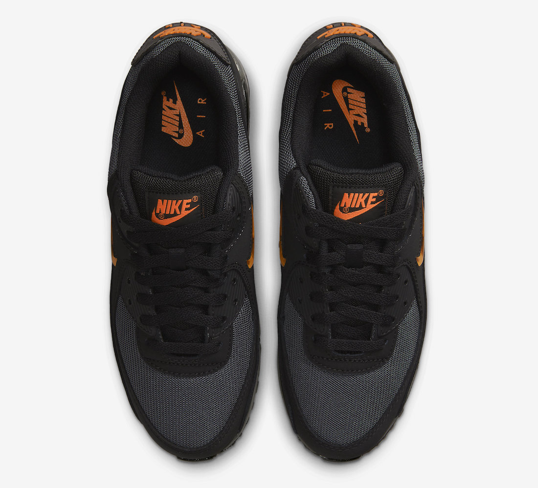 Nike Air Max 90 Jewel Noir Orange DX2656-001 Date de sortie