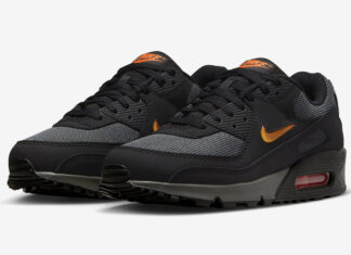 Nike Air Max 90 Jewel Black Orange DX2656-001 Release Date