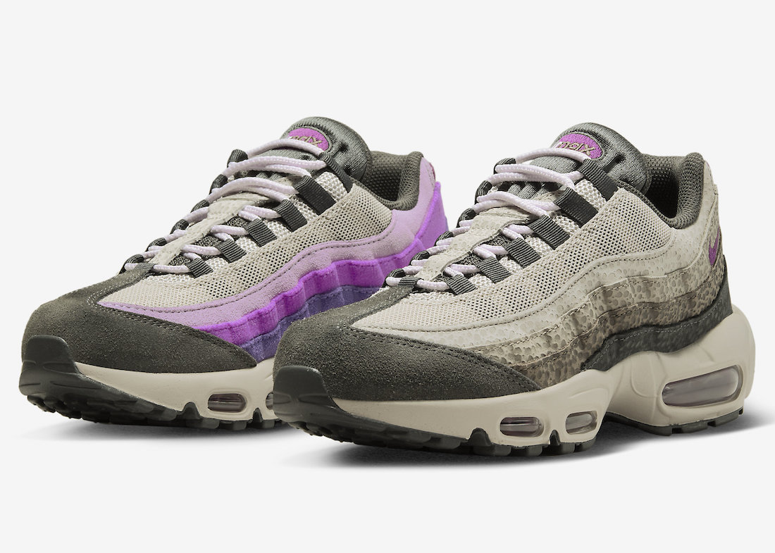 Nike Air Max 95 Safari Anthracite Viotech Ironstone Moonfossil DX2955-001 Release Date