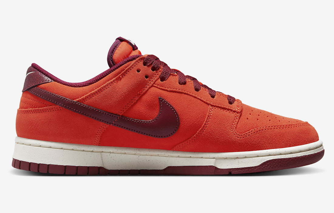 Nike Dunk Low Orange Suede DQ8801-800 Release Date