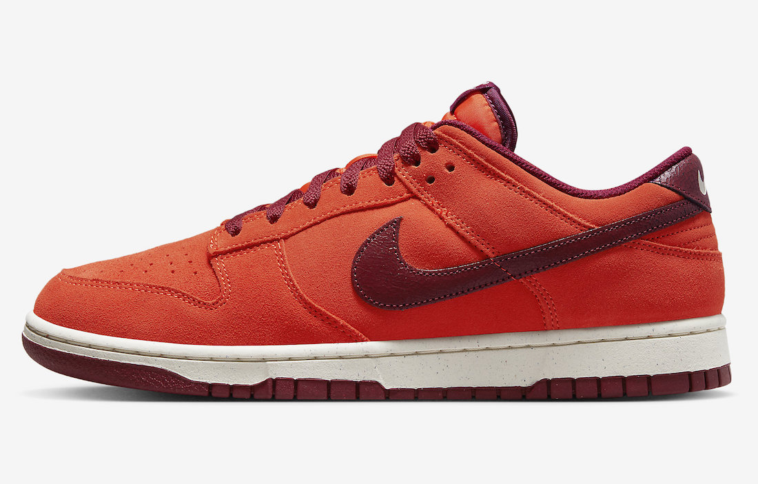 Nike Dunk Low Orange Suede DQ8801-800 Release Date