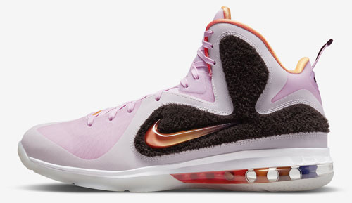 Nike LeBron 9 Regal PInk official release dates 2022