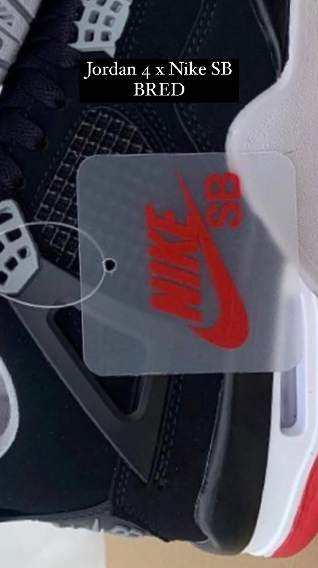 First Look Nike SB x Air Jordan 4 Sneakers Cartel