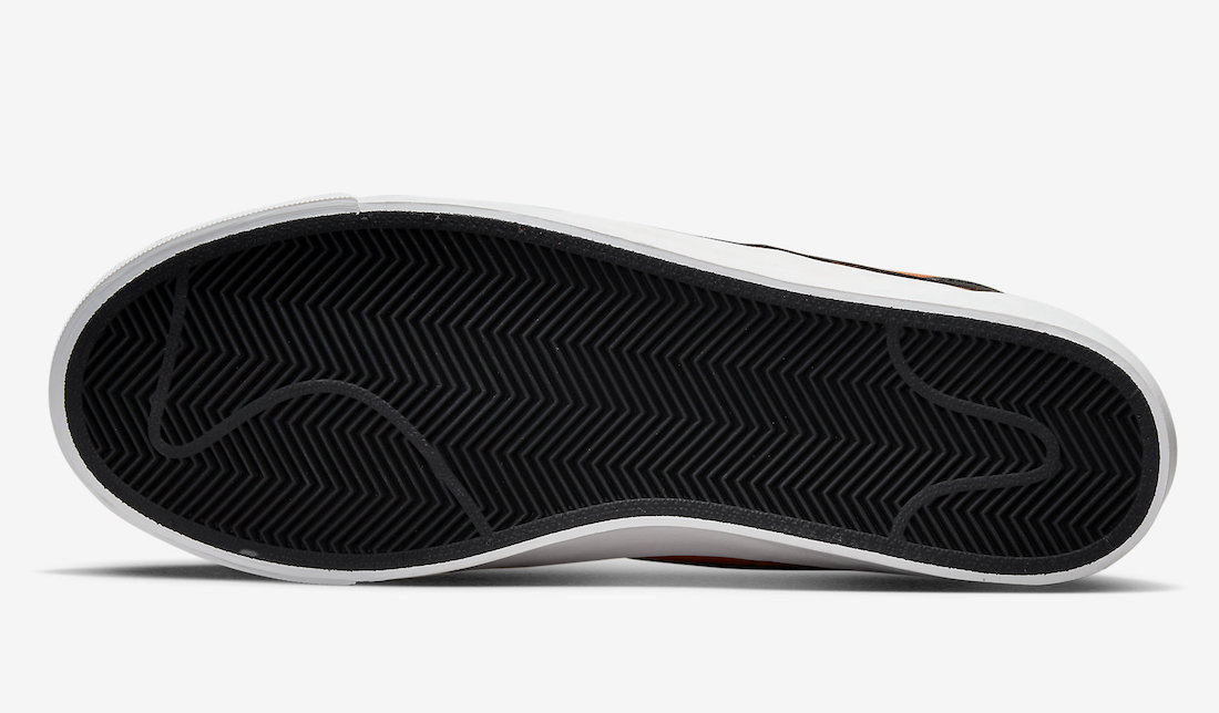 Nike SB Blazer Low GT Orange Noir DR9103-800 Date de sortie