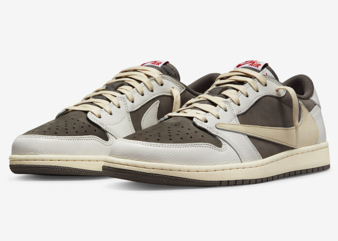 Travis Scott x Air Jordan 1 Low Reverse Mocha DM7866-162 Release 