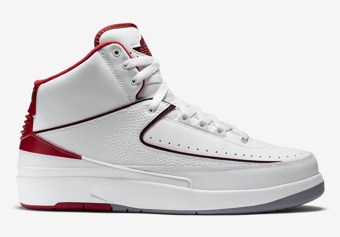 Air Jordan 2 Chicago Home White Red 2014 385475-102 Release Date