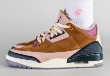 Air Jordan 3 Winterized Archaeo Brown DR8869-200 Release Date On-Foot