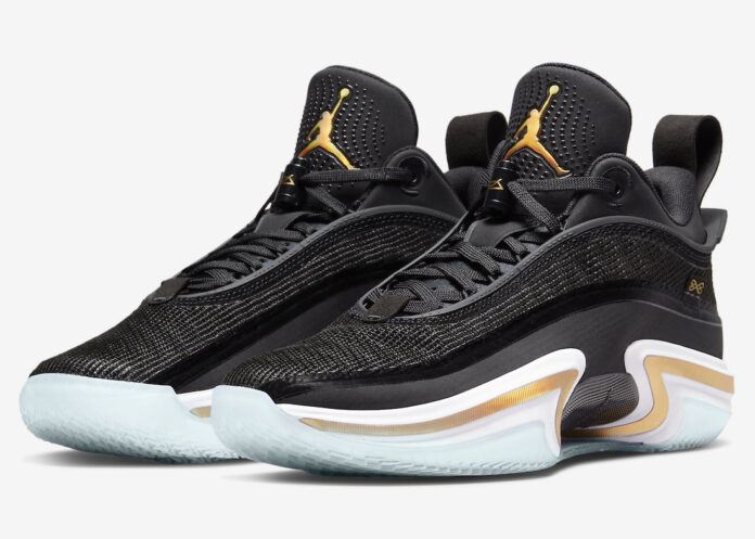 Air Jordan 36 Low Black Metallic Gold White DH0833-071 Release Date-4 Air Jordan 36 Low Black Metallic Gold White DH0833-071 Release Date