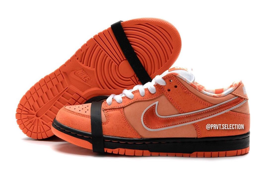 Concepts Nike SB Dunk Low Orange Lobster Release Date