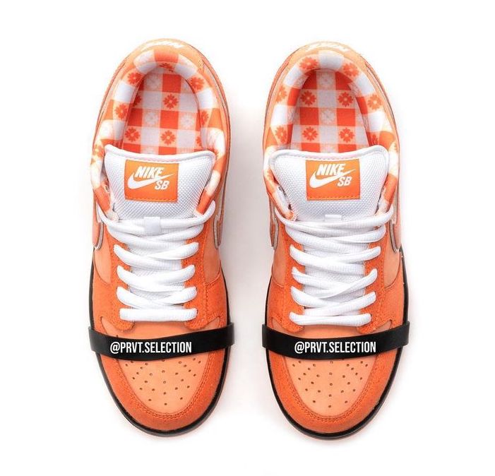 Concepts Nike SB Dunk Low Orange Lobster Tanggal Rilis