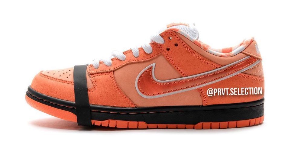 Concepts x Nike SB Dunk Low Orange Lobster FD8776-800 Release Date 