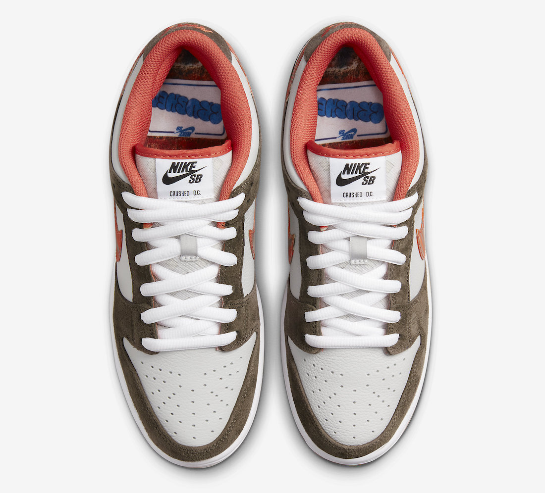 Crushed DC Nike SB Dunk Low DH7782 001 Release Date 3