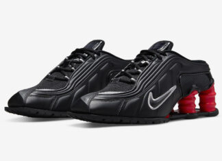 Martine Rose Nike Shox MR4 Black DQ2401-001 Release Date