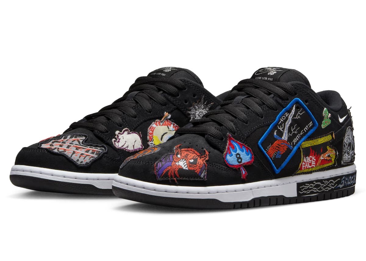 Neckface Nike SB Dunk Low DQ4488-001 Release Date