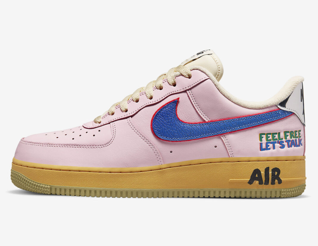 Nike Air Force 1 Feel Free Lets Talk DX2667-600 Release Date