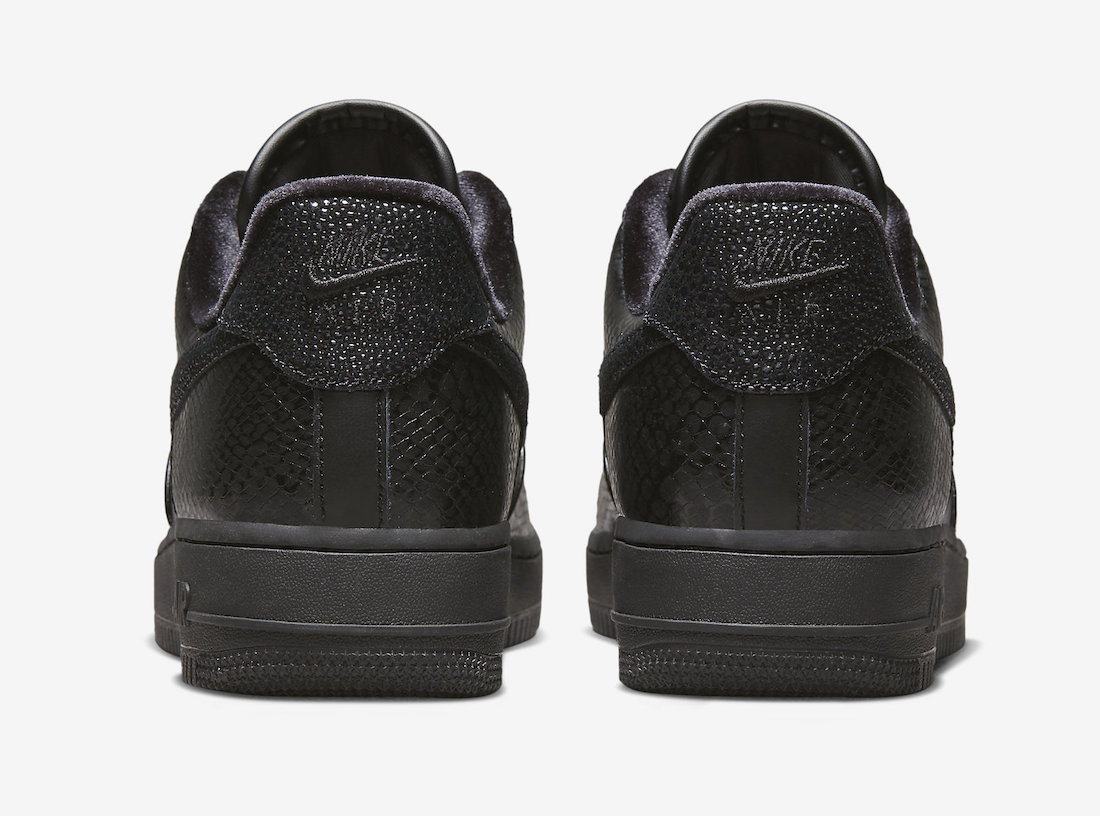 Nike Air Force 1 Low Anniversary Edition Black Gold DX6035-001 Release Date