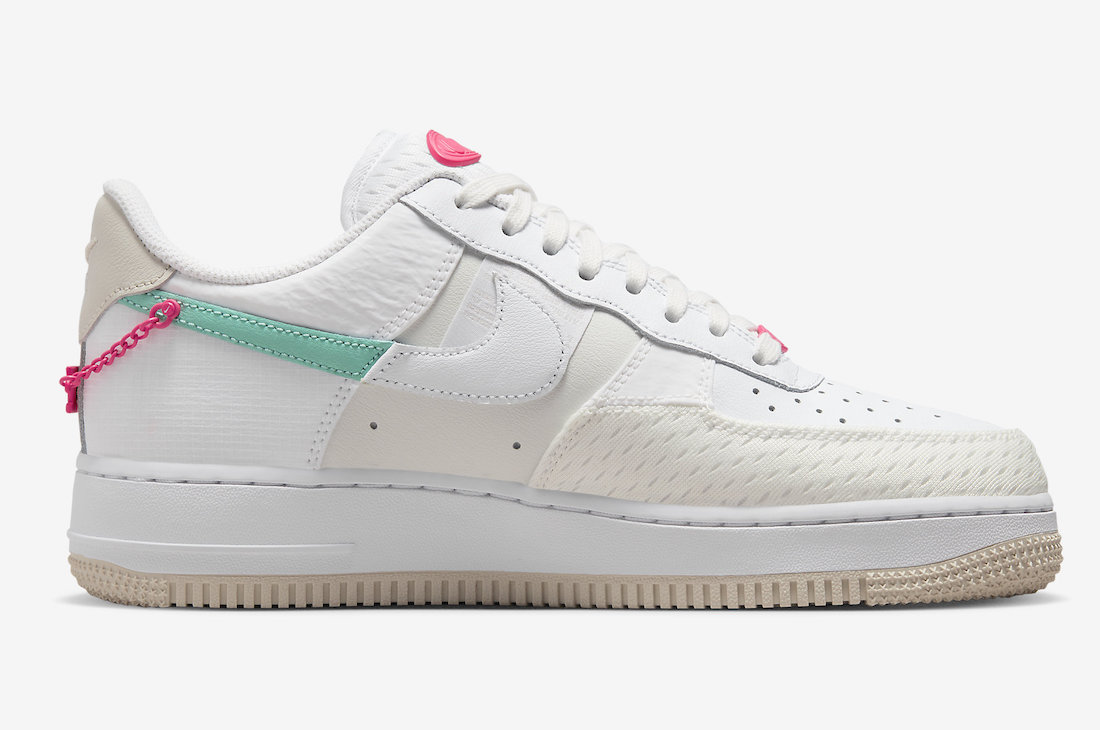 Nike Air Force 1 Low Pink Bling DX6061-111 Release Date