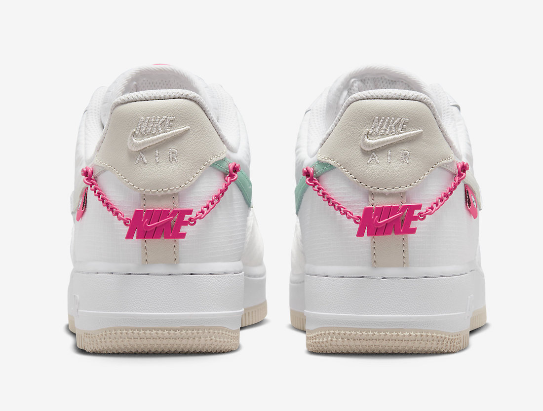 Nike Air Force 1 Low Pink Bling DX6061-111 Release Date
