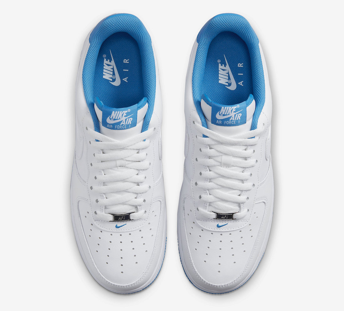 Nike Air Force 1 Low Blancas Azules universitarios DR9867-101 Fecha de lanzamiento
