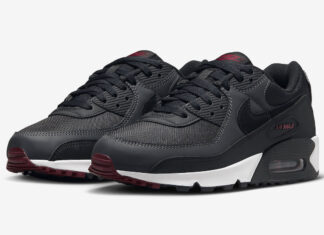 Nike Air Max 90 Anthracite Black Team Red Summit White DQ4071-001 Release Date