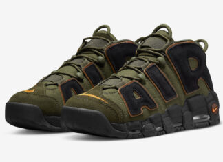 Nike Air More Uptempo Cargo Khaki DX2669-300 Release Date