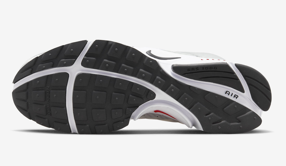 Nike Air Presto White Black Red CT3550-101 Release Date