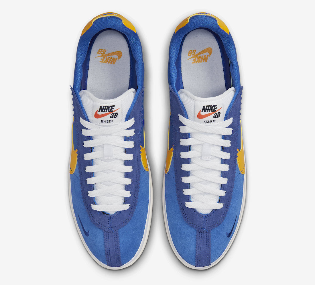 Date de sortie de la Nike BRSB Bleu Jaune DH9227-400