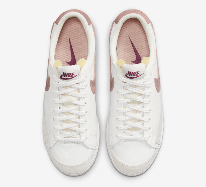 Nike Blazer Low Platform Appears With Pink Suede Swooshes | Sneakers Cartel