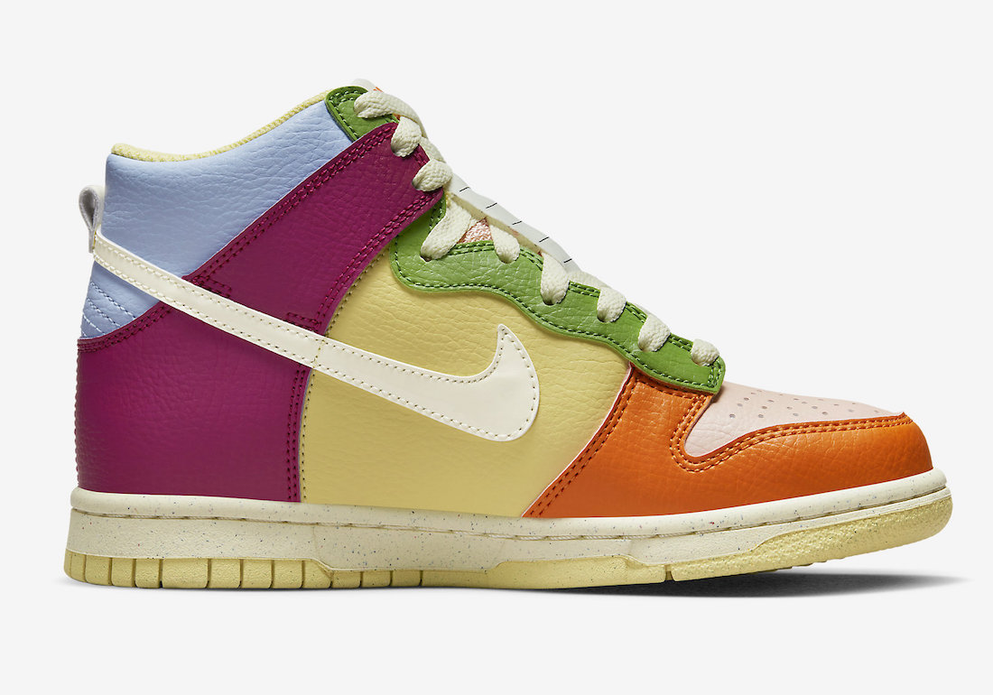 Nike Dunk High GS Multi-Color DZ5638-500 Release Date