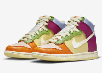 Nike Dunk High GS Multi-Color DZ5638-500 Release Date