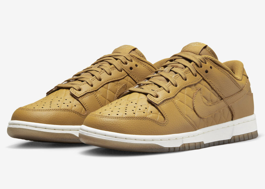 Nike Dunk Low Quilted Wheat Gum DX3374-700 Release Date | SBD